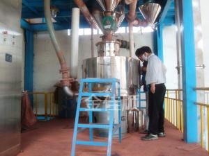 立式氣流篩使用現(xiàn)場(chǎng)！